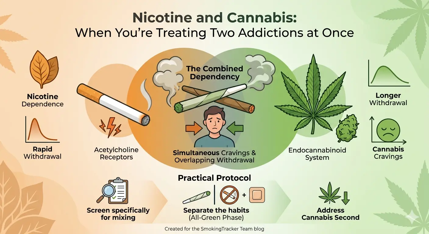 Nicotine and Cannabis: When You're Treating Two Addictions at Once